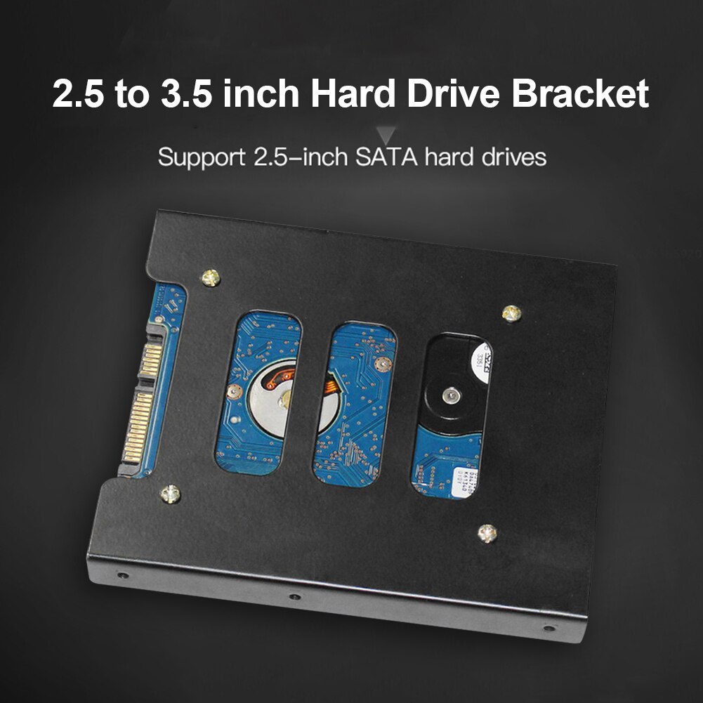 2,5 zoll SSD HDD zu 3,5 zoll Metall Montage Adapter Bracket Dock Festplatte Halter Für PC Festplatte Gehäuse