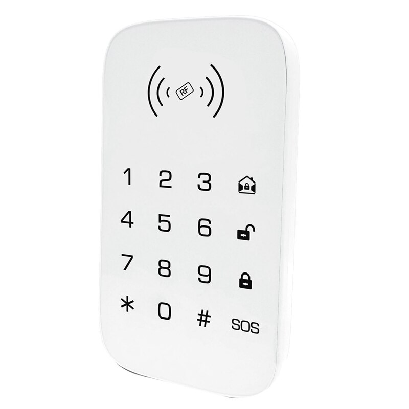 Teclado inalámbrico MOOL para el sistema de seguridad inteligente del hogar teclado de extensión para el Panel de Control del Host de alarma contra incendios antirrobo