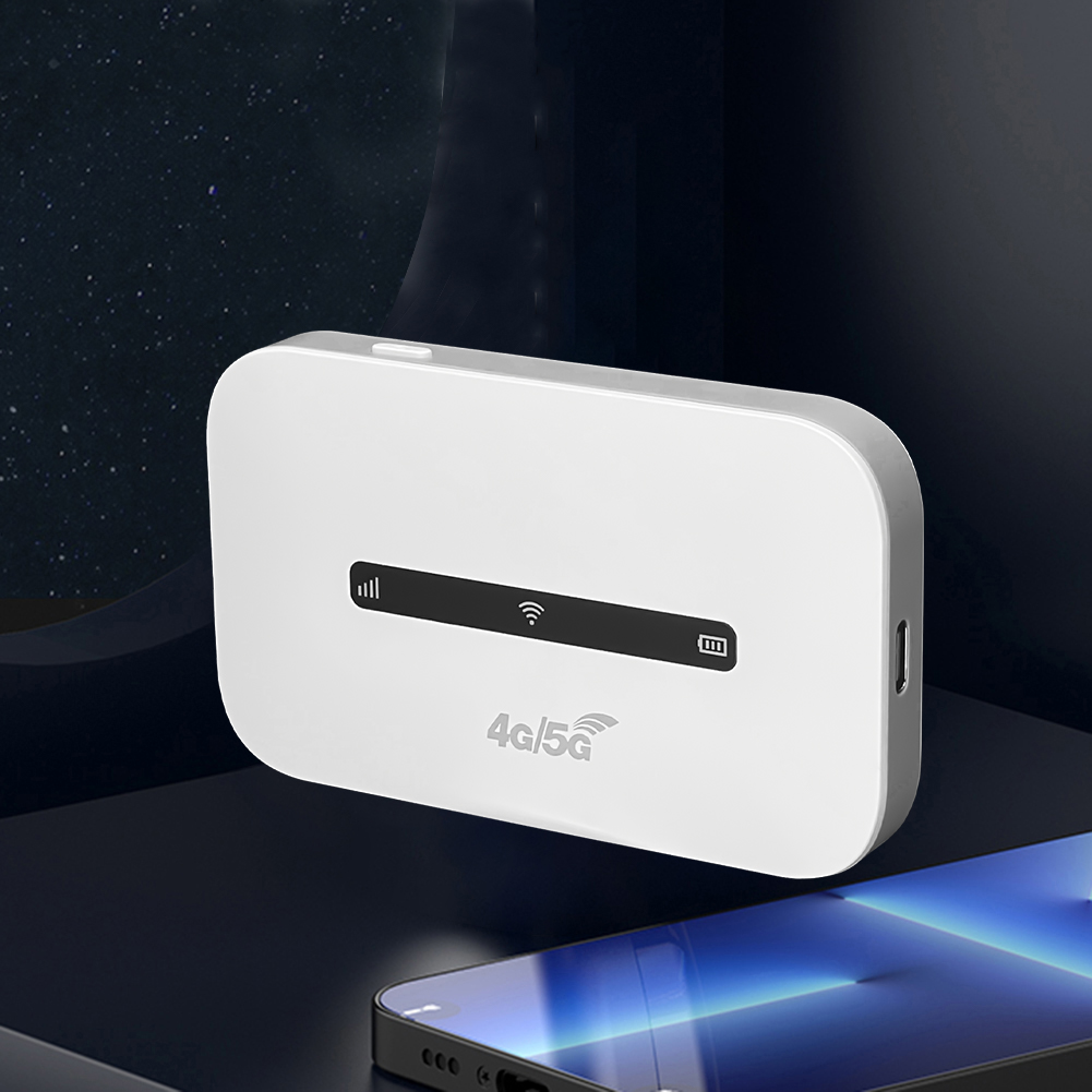 Mobilny router Wi-Fi 4G LTE Bezprzewodowy router internetowy 150 Mb/s z kieszenią na kartę SIM Mobilny hotspot do domu, biura i podróży samochodem