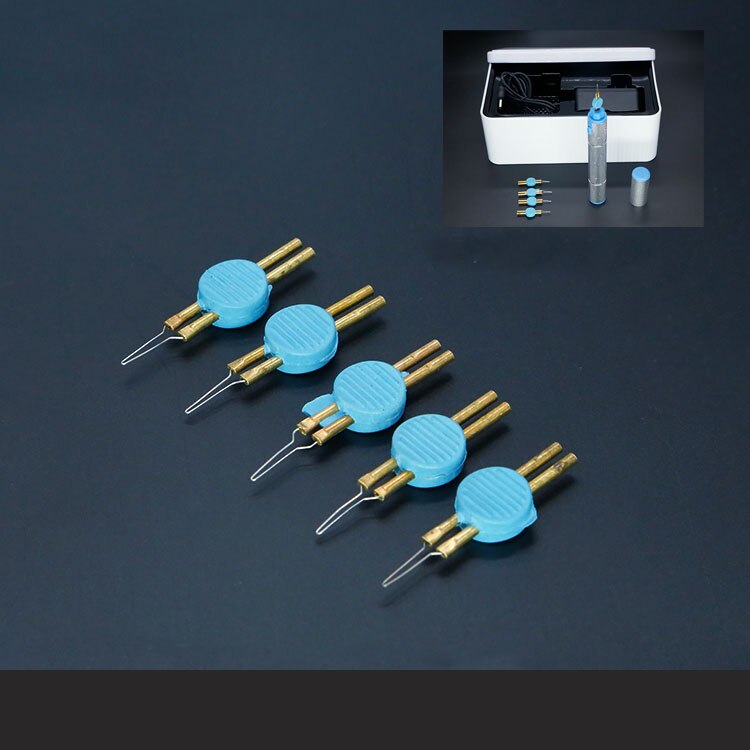 Electrocoagulation hemostatic device, coagulation pen, cosmetic plastic cautery device, rechargeable pen head, adjustable power: Clear