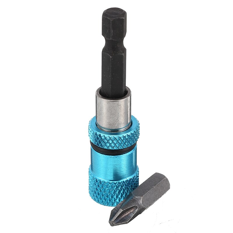 1/4" Magnet Hex Driver Screw Depth Bit Holder Stainless Construction Bit Holder +PH2 Bits Magnetic Tip Holder Tool Quickly Drill