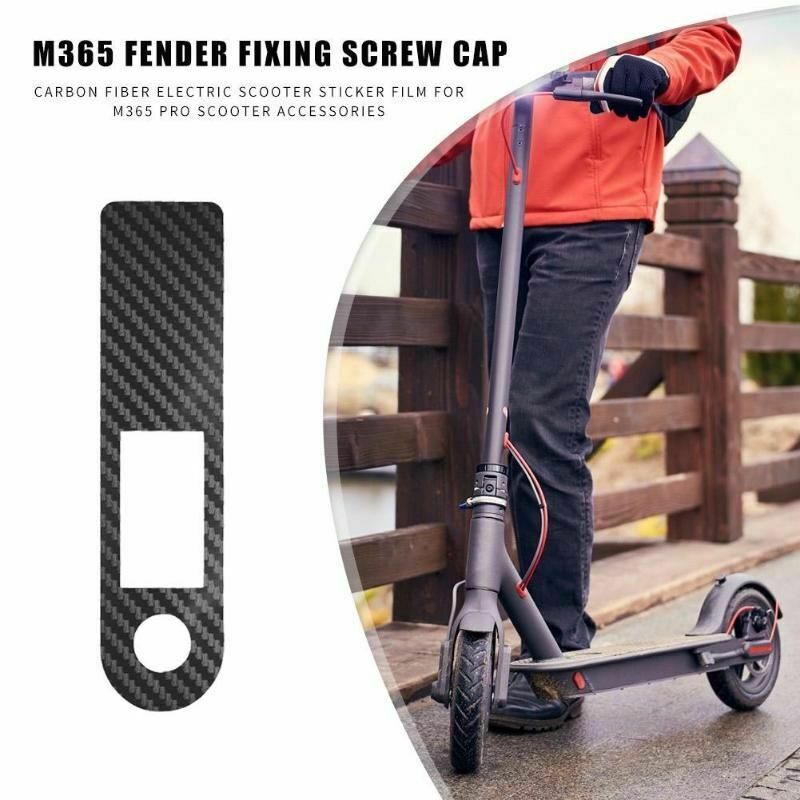 Electric Scooter Panel Carbon Fiber Waterproof Anti-Slip Protective Film Accelerator Sticker for Xiaomi Mijia M365 Pro