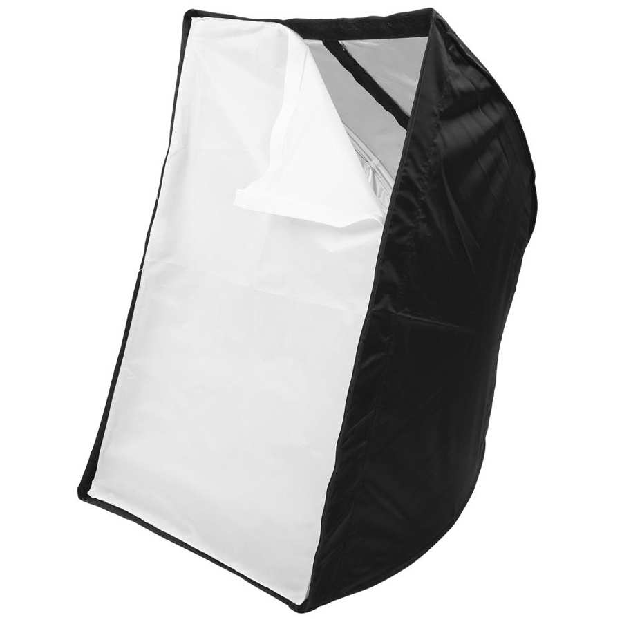Umbrella Softbox 50x70cm Nylon Umbrella Rectangular Softbox with Grating Soft Cloth Studio Outdoor Shooting Photography