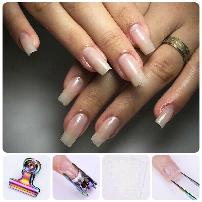 Colorful C Curve Nail Pinch Extension Technology Stainless Steel Finger Clamp Tool