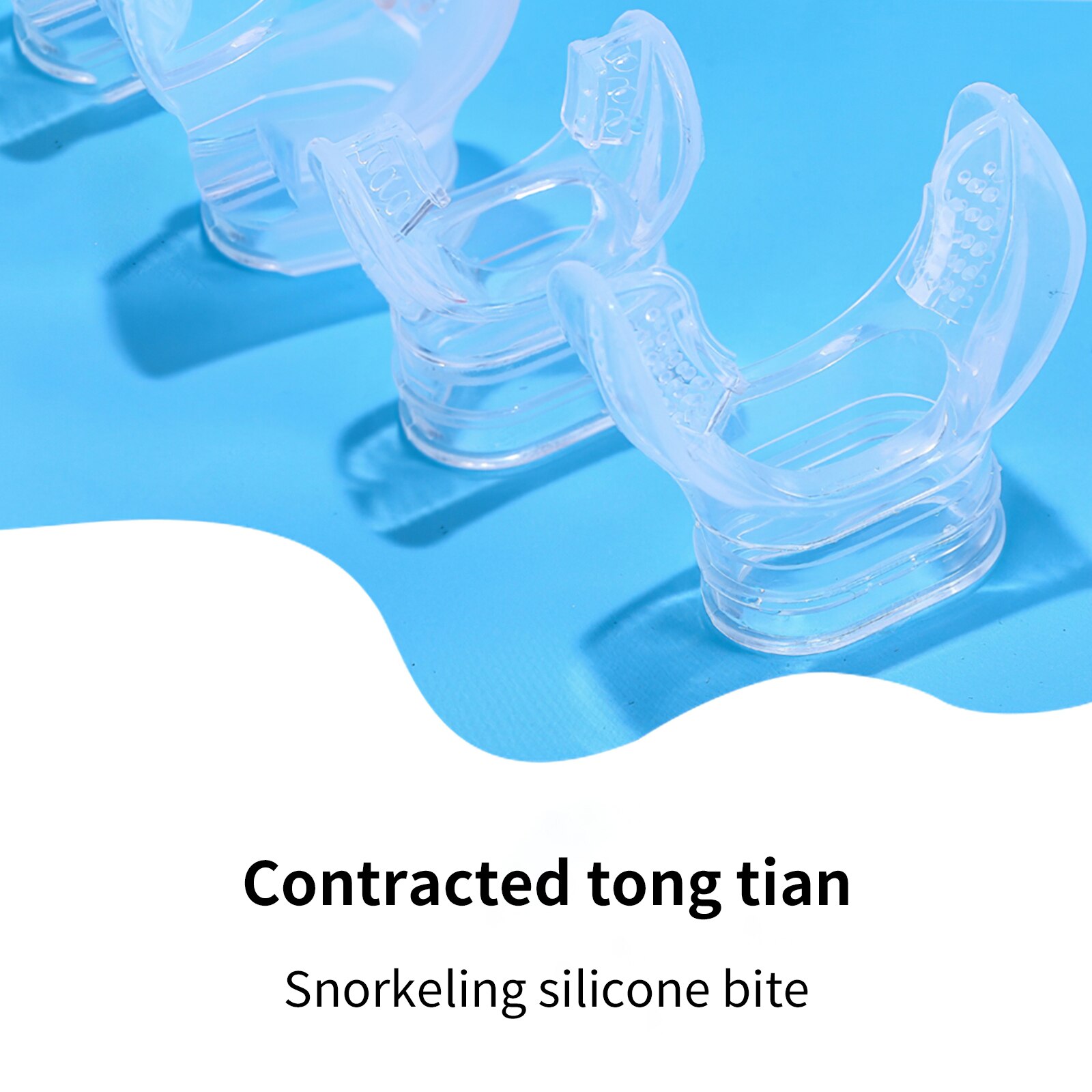 Mondstuk Regulator Snorkel Duiken Mondstuk Niet-toxische Anti-Allergie Veiligheid Siliconen Duik Mondstuk Scuba Snorkel Regulator