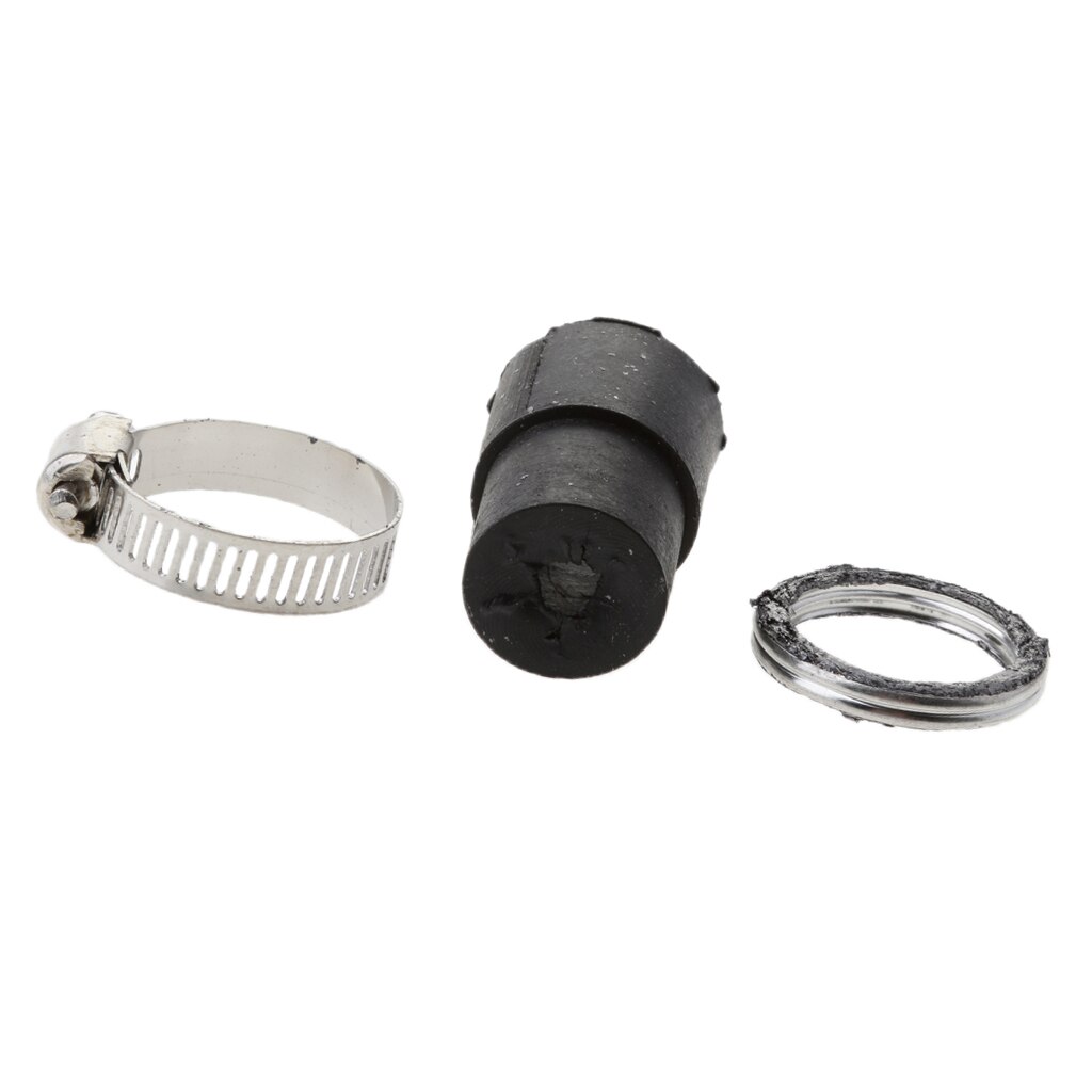 Motor Exhaust Muffler Pipe Gasket Rubber Seal Clamp for Yamaha Peewee50 PW50