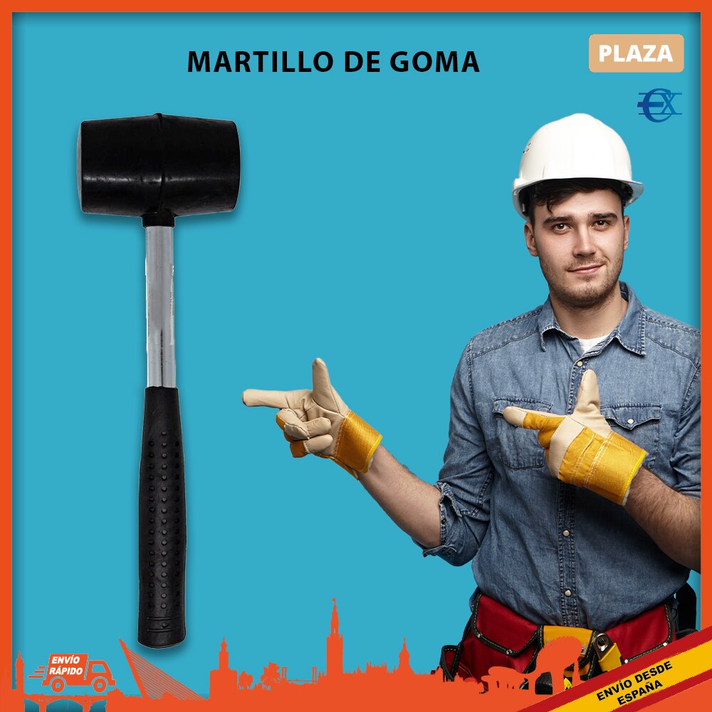 Euroxanty®| Hamer | Rubber Hamer | Hamers | Rubber Hamer | Gereedschap | Rubber Mallet | Mallet
