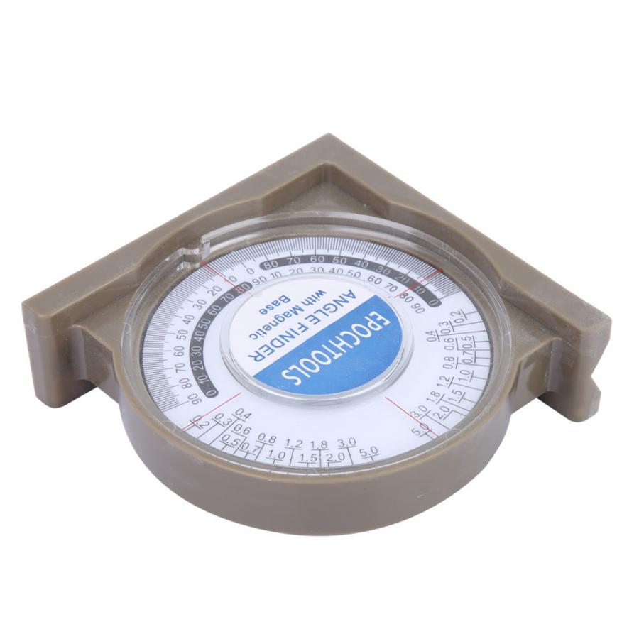 Slope Level Meter 0-360 Degrees Multifunctional Slope Inclinometer Angle Finder Meter Measuring Tool
