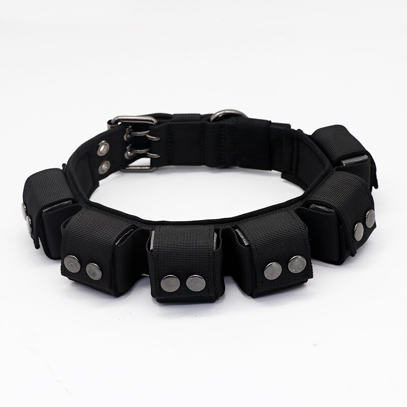 Collare per cani ponderato pitbull collare per cani ponderato fatto in casa tempo di gioco fornitura per cani collare per pesi collari per pitbull: Neck Size 46 to 56cm