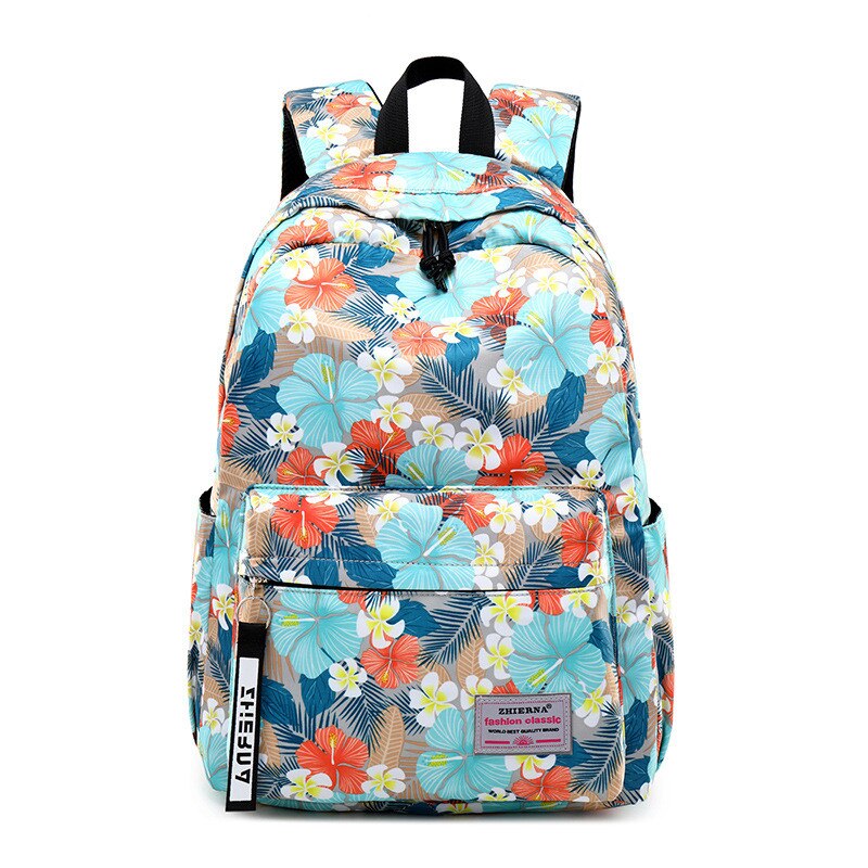 Schooltas voor tienermeisjes, vrouwen, laptoprugzak, bedrukte rugzak, mochila feminina escolar, laptopreistas, dagrugzak: A