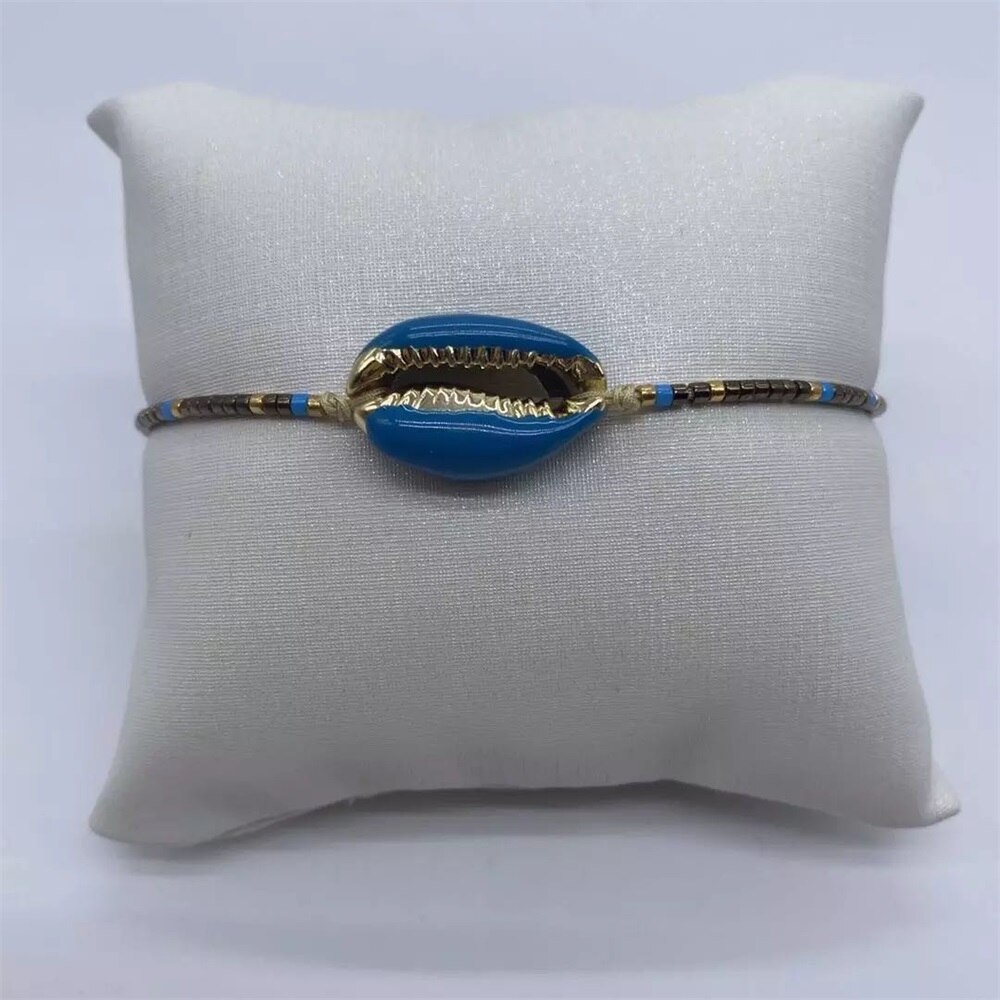 ZHONGVI Miyuki Braccialetto Della Boemia Bracciali per Le Donne 2020 di Modo Gioielli Messicano Regalo Giappone Perle di Vetro Fatti A Mano Tessuto Pulseras