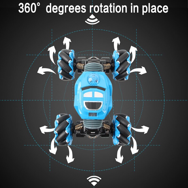 RC Car Radio Control Stunt Car Gesture Induction Twisting Off-Road Vehicle Light Music Drift High Speed Climbing RC Car
