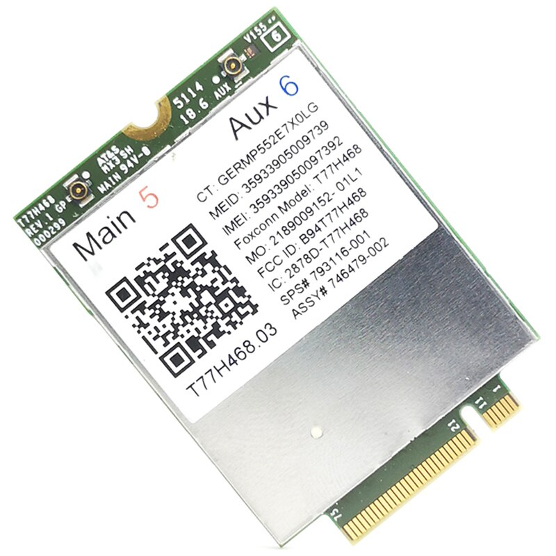 4G Module LT4211 T77H468 GOBI5000 Lte/EV-DO/Hspa + Wwan-kaart Sps: 793116-001 Voor Hp LT4211 Elitebook 740 750 820 840 850 G2/810 G3