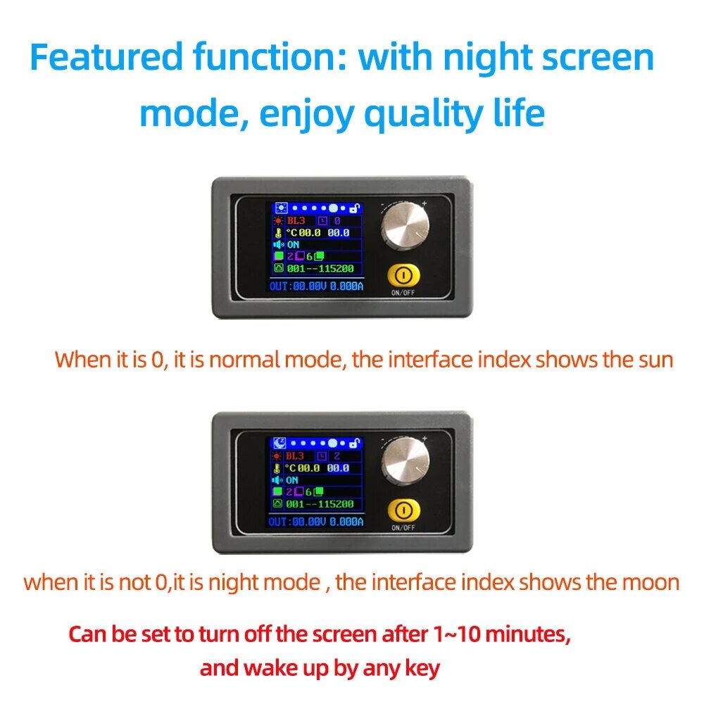 XYS3606W DC DC Buck Boost Converter CC CV 0-36V 6A 216W Synchronous Rectification Efficiency 95% Power Module Adjustable Regulat