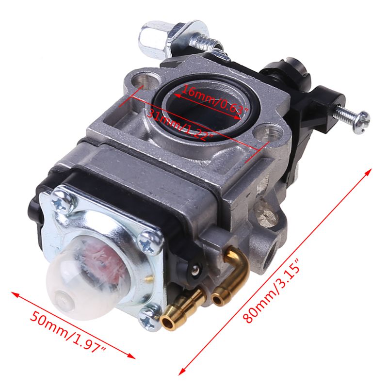 Carburateur Carb Strimmer taille-haie débroussailleuse tronçonneuse 43cc 47cc 49cc 28TC