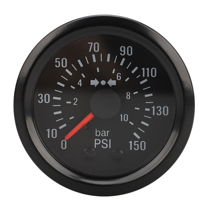 Instrumento de barómetro VDO de 0-10BAR/0-150PSI con indicador Universal modificado para coche de 12V