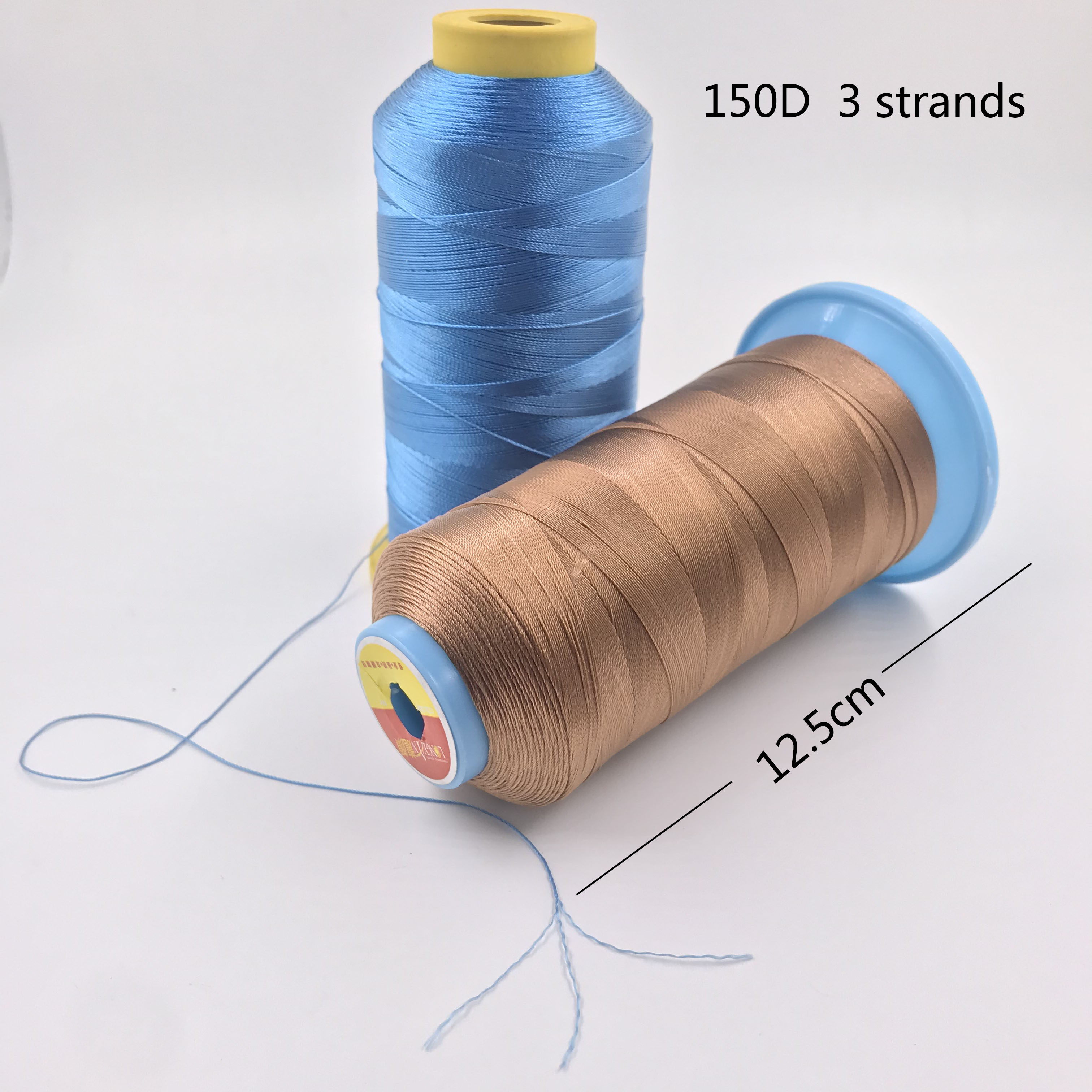 150D 3 strands High Strength Sewing thread Elastic Line Stretchable for elastic fabrics Accessories for shoes, clothing