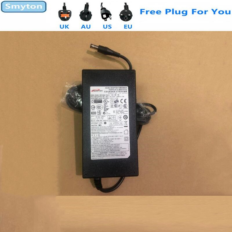 Originele Ac Adapter Oplader Voor Samsung 14V 5.72A Powernet PN8014 S27A950D U28D590D LT27A750 LT27A950 Lcd Monitor Voeding