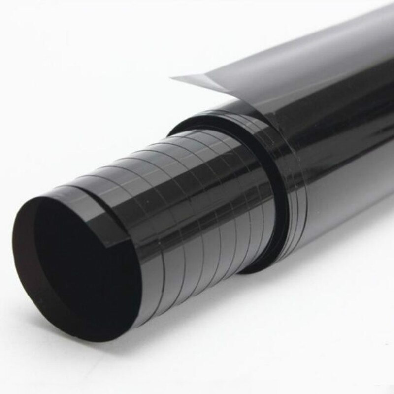 50*100cm bil hjem vindue glas toning toning film rulle med skraber til sidevindue anti uv film transmittans 5% 15% 35% 50%