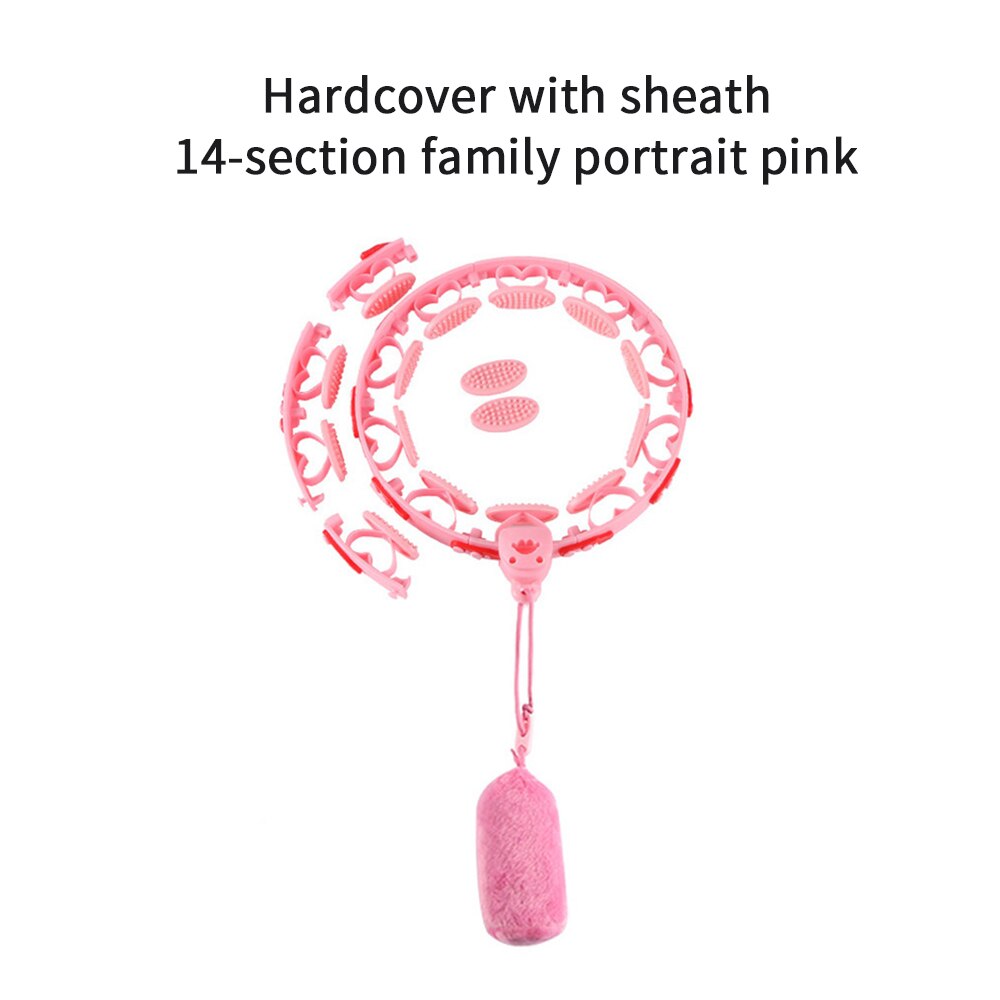 Removable Intelligent Recording Fitness Circle Suitable For Adults & Children Fitness Slimming Circle Portable Hoop 60-110cm: Blue