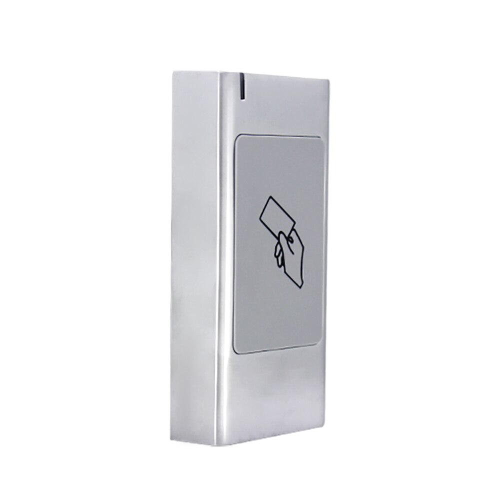 IP66 Waterproof Metal Access Control LED Indicators Security Support 125KHz RFID EM or 13.56MHz IC Wiegand 26 34 Card Reader