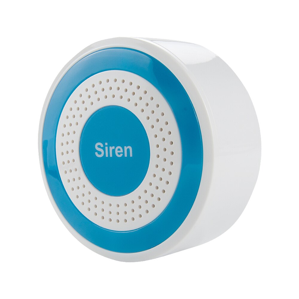 433MHz Wireless Siren Sound and Light Standalone Siren 100dB For Home Security Sound Alarm System DIY Kit