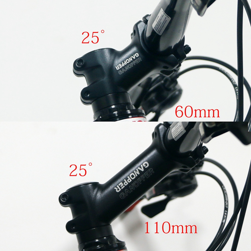 GANOPPER Bicycle Stem Riser 31.8 MTB Short Handlebar Stem 31.8mm Mountain Bike Road Bike Stem