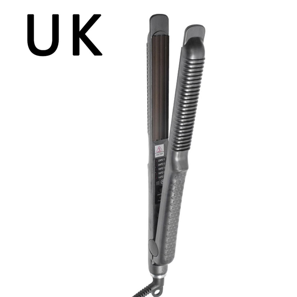 Golfplaten Haar Pluizig Haar Styler Golf Golfkarton Crimper Golven Voor Lady Straightening Hair Iron Styling Tool