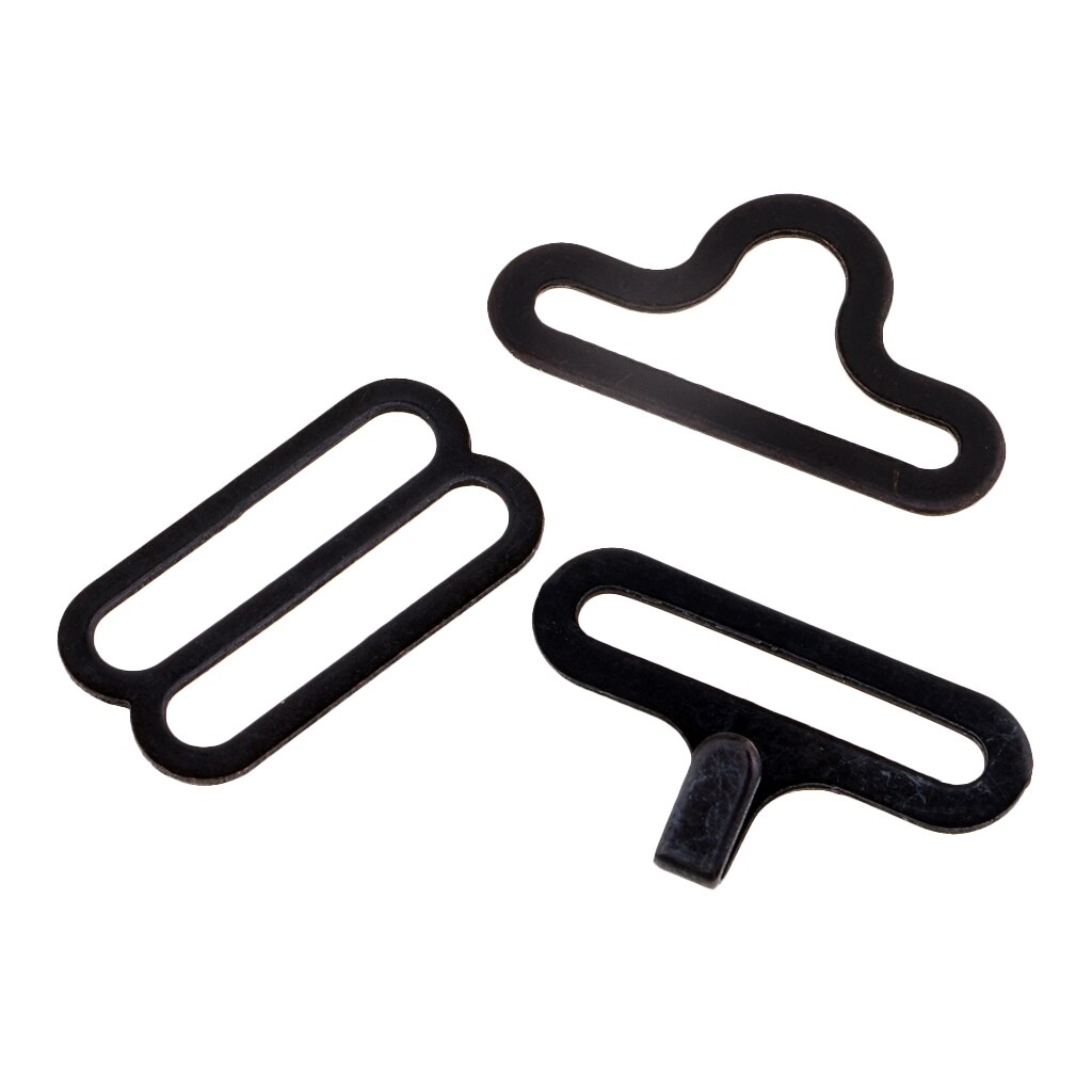 20 sett sløyfe hardware klips metall krok sy fester for slips stropp bagasje utendørs hjemme tekstiler klær