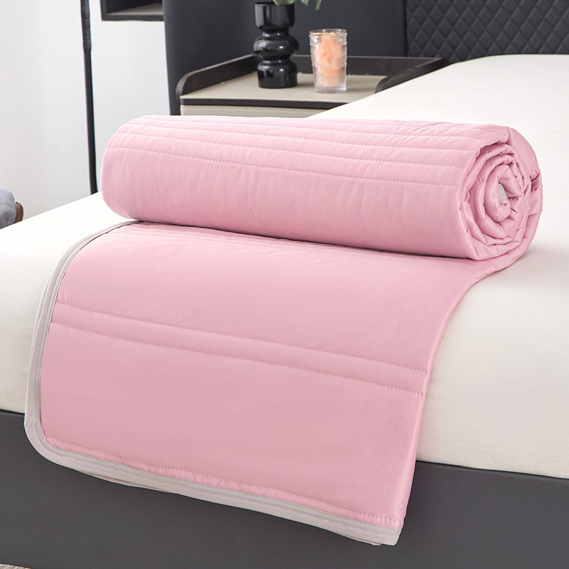 Eiscreme-Klimaanlagen-Kühldecke für Bett, weiche, atmungsaktive Sommerdecke, Königin-Schmusetuch, leichte, kühle Bettdecke: Zwilling / Lavendel