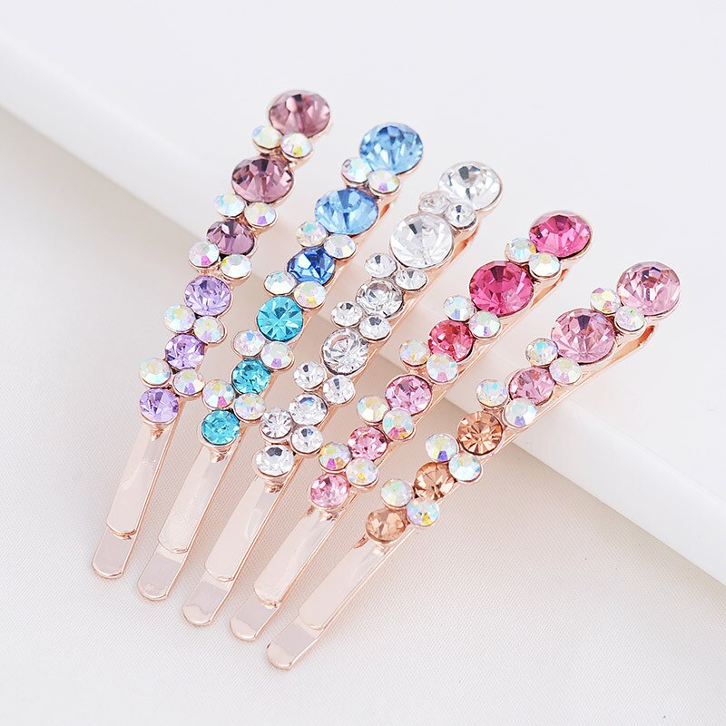 Retro Bruiloft Vlinder Dame Haarspeld Strass Kristal Haarspeld Hairgrip Hairclips Haar Clip Grip Pin Barrette Ornament