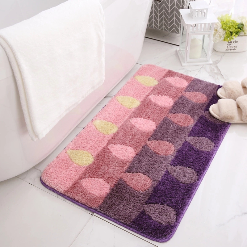 Aujelly Luxus Shaggy Soft Area Teppich Quadrat Indoor Flauschige rutschfeste Teppiche Moderne Wohnkultur für Wohnzimmer Schlafzimmer Kinderzimmer Wohnzimmer Pink 120x160 cm