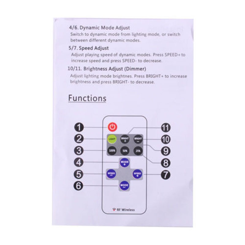 12v rf draadloze afstandsbediening dimmer voor mini ledstrip beste prijs