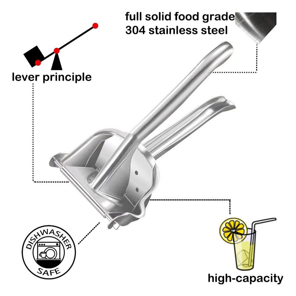 Manual Fruits Juice Squeezer Juicer Vegetables Handheld Press Squeezer Hand Pressure Lemon Citrus Squeeze Kitchen Accessories