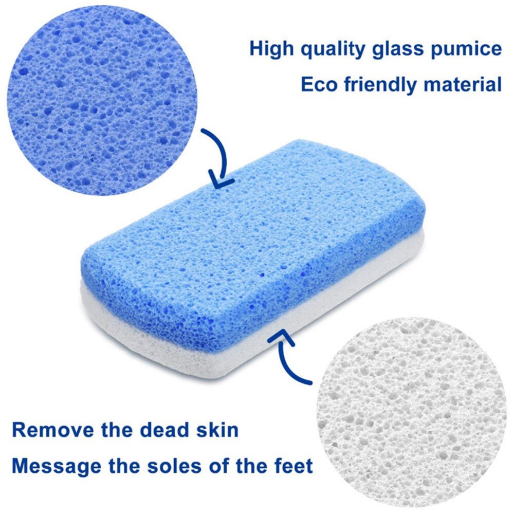 Dwustronna pumeks kamień skrobaczka robić pięt Pedicure kamień narzędzia robić Pedicure stopa plik usuwanie zrogowaciałego naskórka skrobaczka robić pięt narzędzia robić pielęgnacji stóp