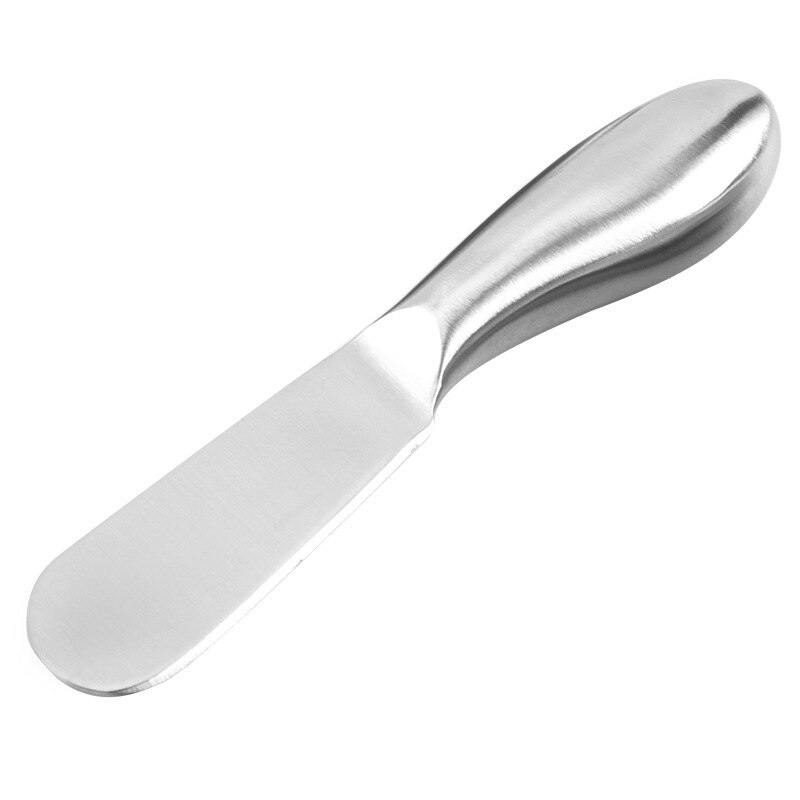 1Pcs Kitchen Gadgets Silver Retro Style Tools Cheese Graters Multi Functional Stainless Steel Baking Tools Cheese Cutlery: 8A6 cream knife
