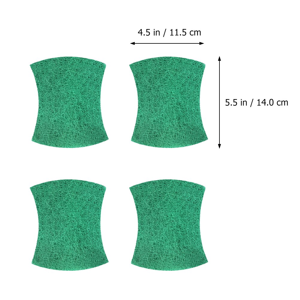 6pcs Household Cleaning Scrubber Reusable Scouring Pads Cookware Scrub Pads