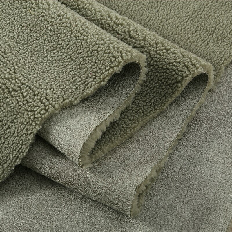 Particle Velvet Composite Suede Fabric Imitation Cashmere Fur One Coat Clothing Fabric Thickened Sheep Shearing: 9