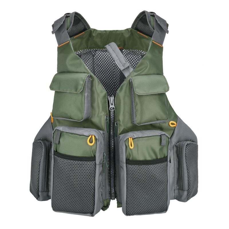 Chaleco salvavidas de pesca al aire libre, Kayak flotante de espuma Epe, seguridad para deportes al aire libre, natación, Mar: Azul