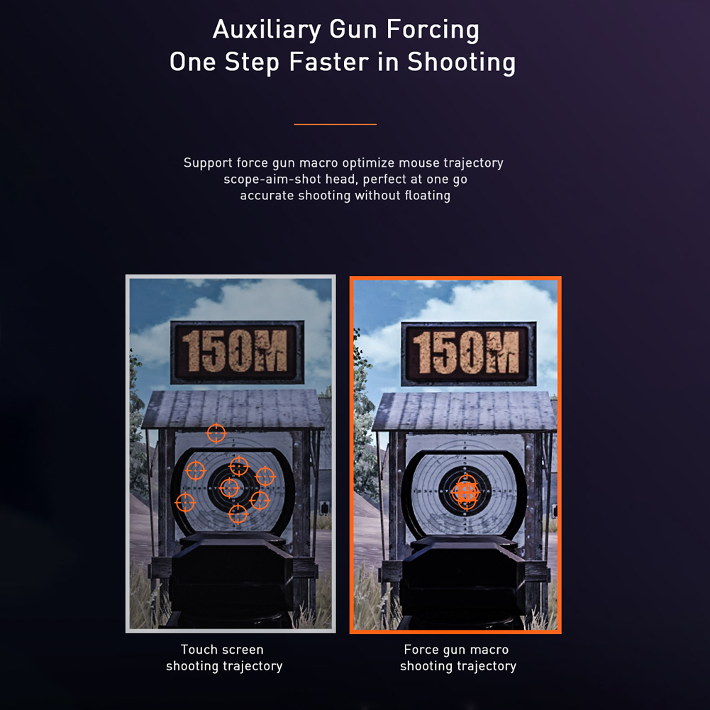 Wired Keyboard Mouse Converter Mobile Game Adapter Mobile Wired Gaming Keyboard Mouse Converter with 4 USB Port