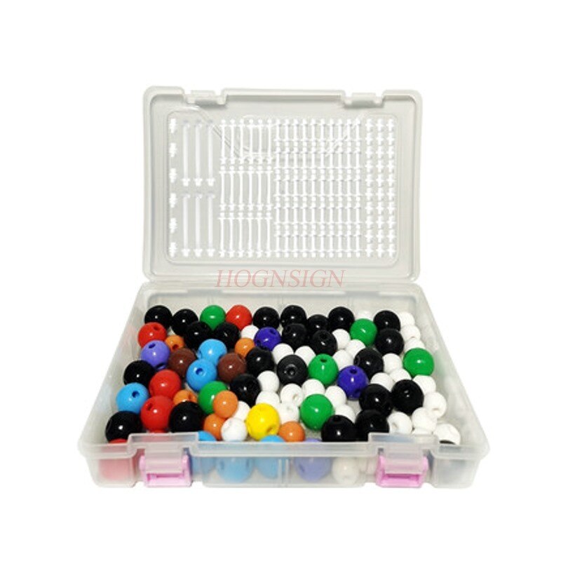 Chemical molecular structure model organic and inorganic molecular ball and stick scale model crystals for junior high school