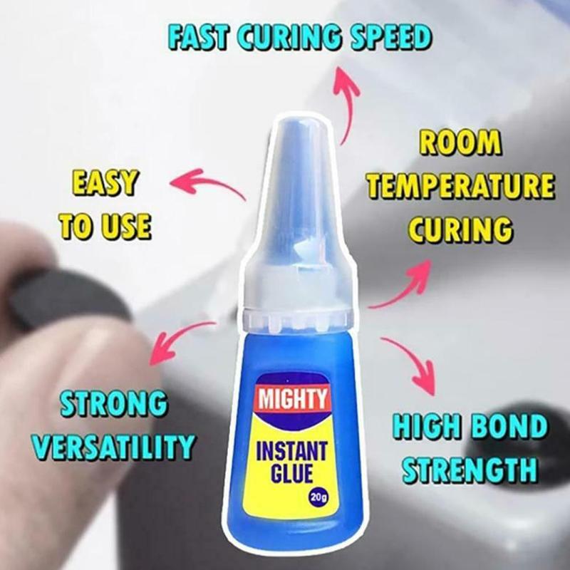 1 Uds pegamento instantáneo fuerte pegamento rápido adhesivo rápido madera más fuerte Super productos arte multiusos pegamento hecho a mano G4A9