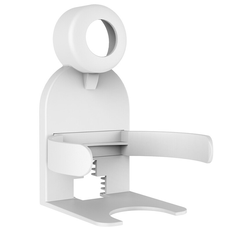 Router Plank Wall Mount Houder Voor Google Nest Wifi 2Nd Generatie Kabel Regeling Beugel Ruimtebesparend: WHITE