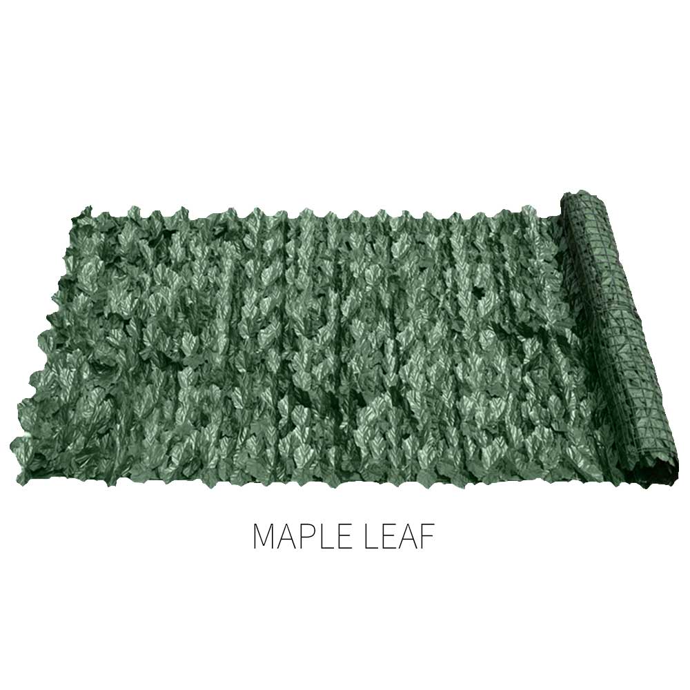 Hinterhof Greenery Wände Gartenarbeit Praktische 50cm Garten Zaun Rasen Praktische Privatsphäre Screen Garten Grenze Anlage Schöne 50cm: Maple leaf