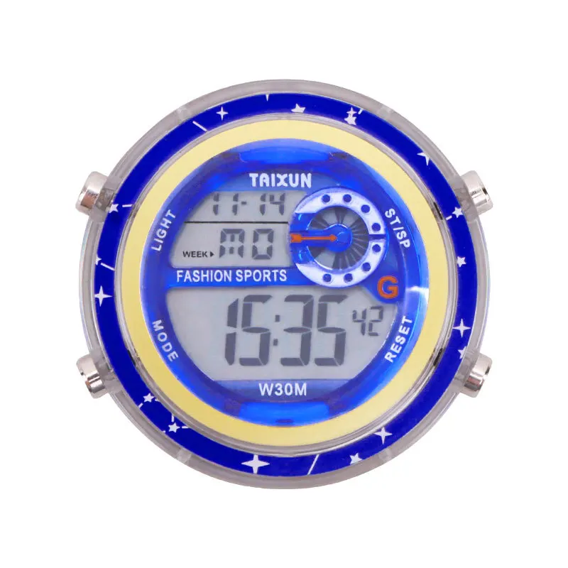 Universele Waterdichte Motorfiets Quartz Klok Lichtgevende Elektronische Klok Waterdichte Fiets Motorfiets Horloge Dashboard Auto Klok: Rood