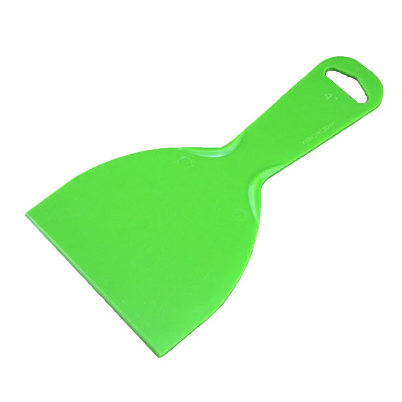 Plastic Putty Scraper Cleaning Shovel Caulk Removal Tool Wall Plaster Trowel Paint Filling Spatula Putty Tool: 4 inch