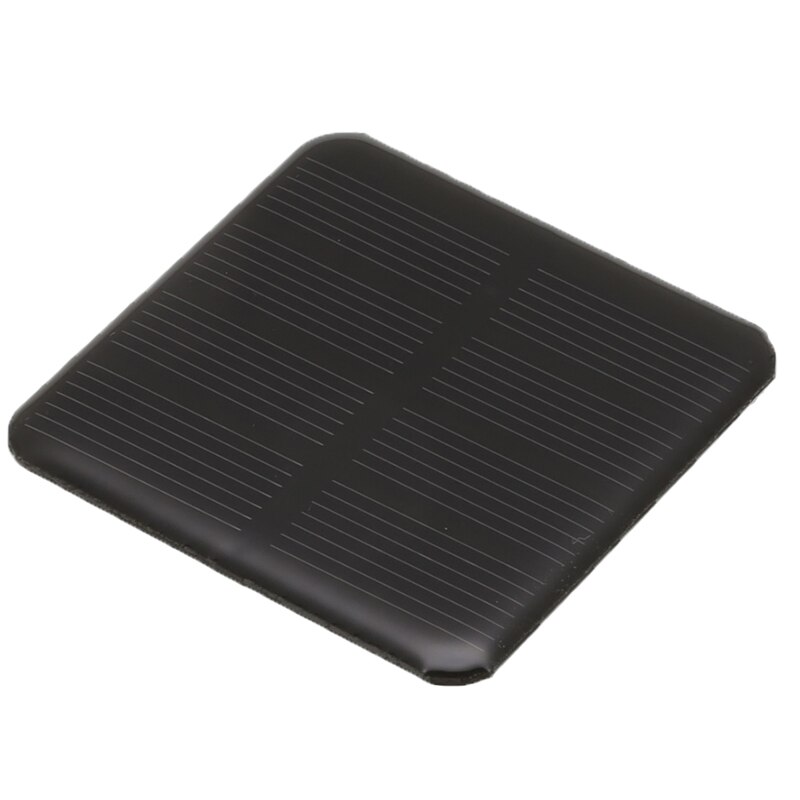 1pc mini painel solar 2 v 130ma 0.15a 0.3 w 50x50mm para mini carregamento do painel solar e geração de eletricidade