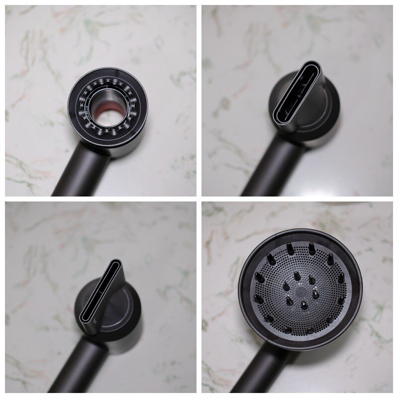 Magnetic Smoothing nozzle /Styling concentrator/Diffuser/Gentle air 4pcs/set for Dyson Supersonic Dryer blow Accessories: the 4pcs set