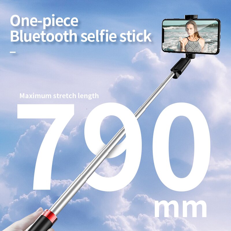 Mobilife 70 Inch Selfie Stick L11 Pro Auto Open Tripod 360 Degree Rotating Balance Handle Long Extendable Bluetooth Mobile Tripod With 1/4" Screw For Mobile Phone Camera Gopro Vlogging YouTube Travel - View #2