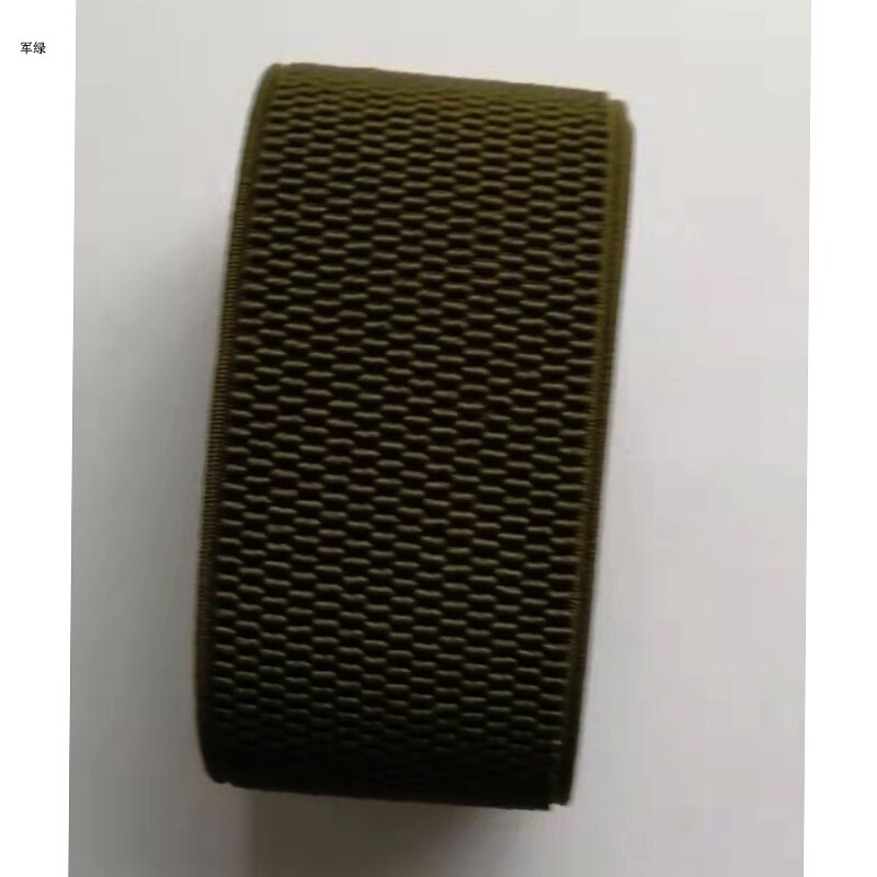 5CM breite Elastische bands von maiskörner/nähen kleidung zubehör/elastische band/gummiband: Army green